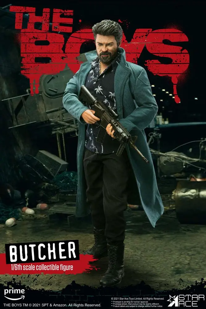 The Boys My Favourite Movie 1/6 Billy Butcher (Normal Version) akciófigura 30 cm termékfotó