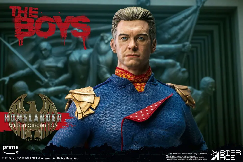 The Boys My Favourite Movie 1/6 Homelander (Deluxe Version) akciófigura 30 cm termékfotó