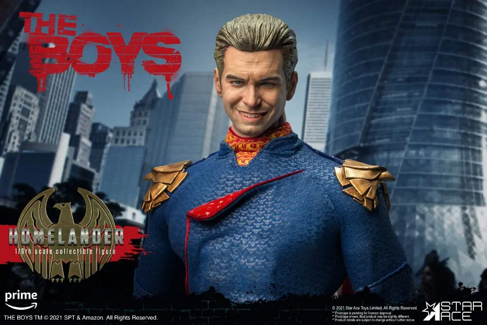 The Boys My Favourite Movie 1/6 Homelander (Deluxe Version) akciófigura 30 cm termékfotó