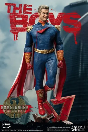 The Boys My Favourite Movie 1/6 Homelander (Deluxe Version) akciófigura 30 cm termékfotó