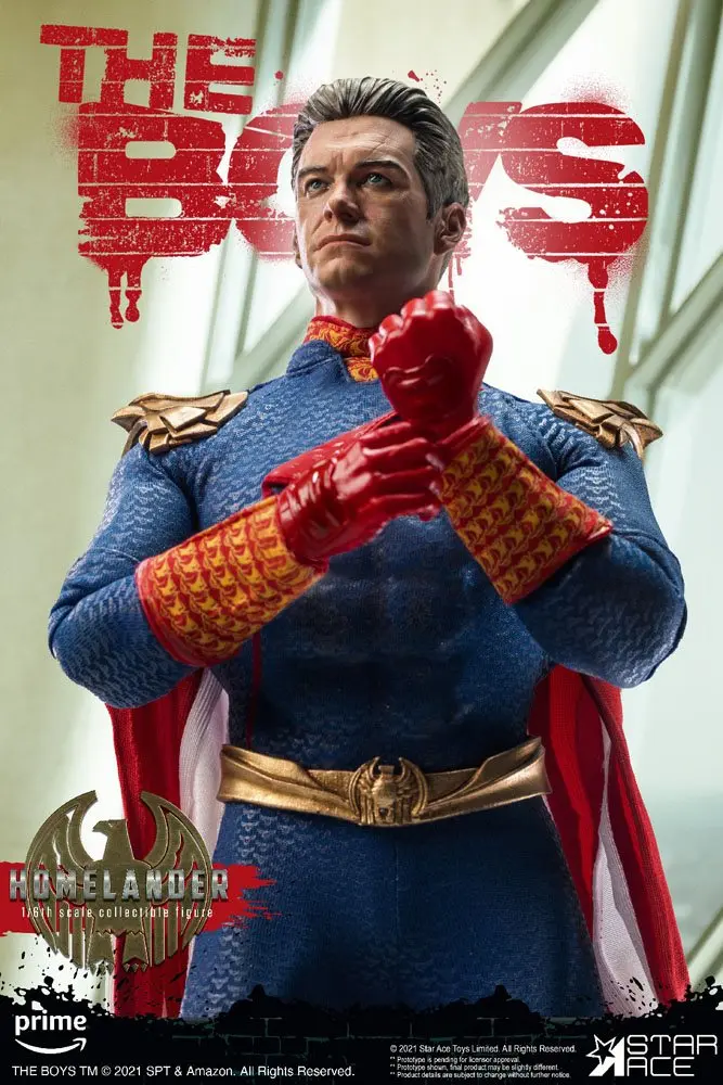 The Boys My Favourite Movie 1/6 Homelander (Deluxe Version) akciófigura 30 cm termékfotó