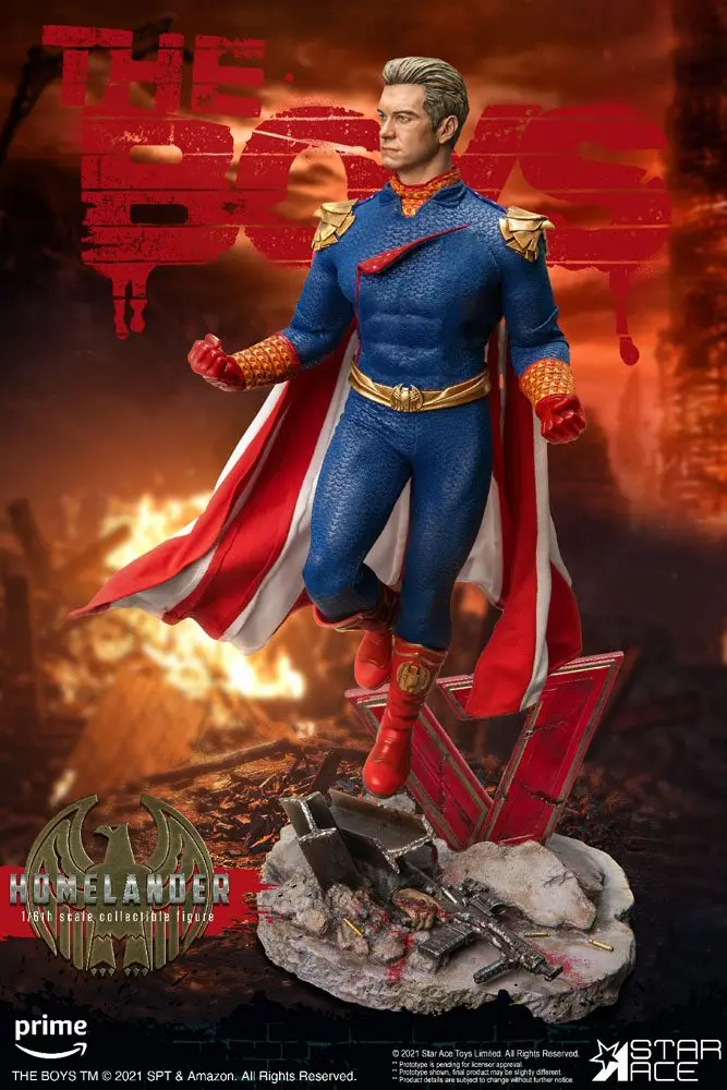 The Boys My Favourite Movie  1/6 Homelander (Normal Version) akciófigura 30 cm termékfotó