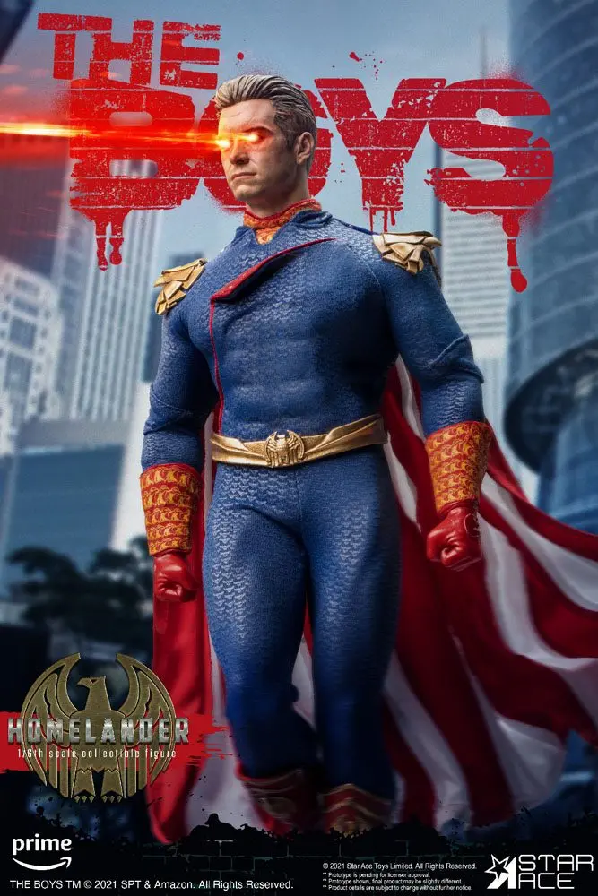 The Boys My Favourite Movie  1/6 Homelander (Normal Version) akciófigura 30 cm termékfotó
