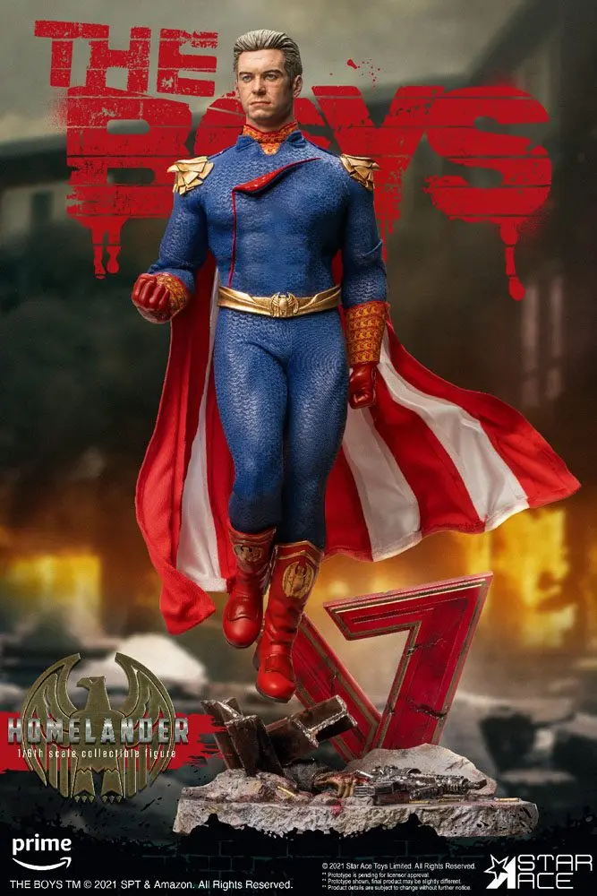 The Boys My Favourite Movie  1/6 Homelander (Normal Version) akciófigura 30 cm termékfotó