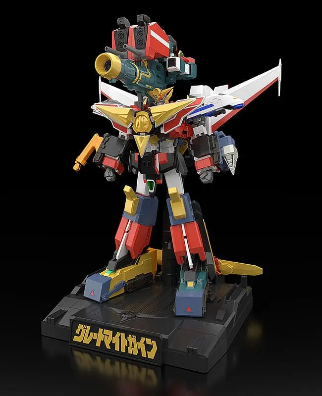 The Brave Express Might Gaine The Gattai Might Gunner Perfect Option csomag akciófigura 19 cm termékfotó