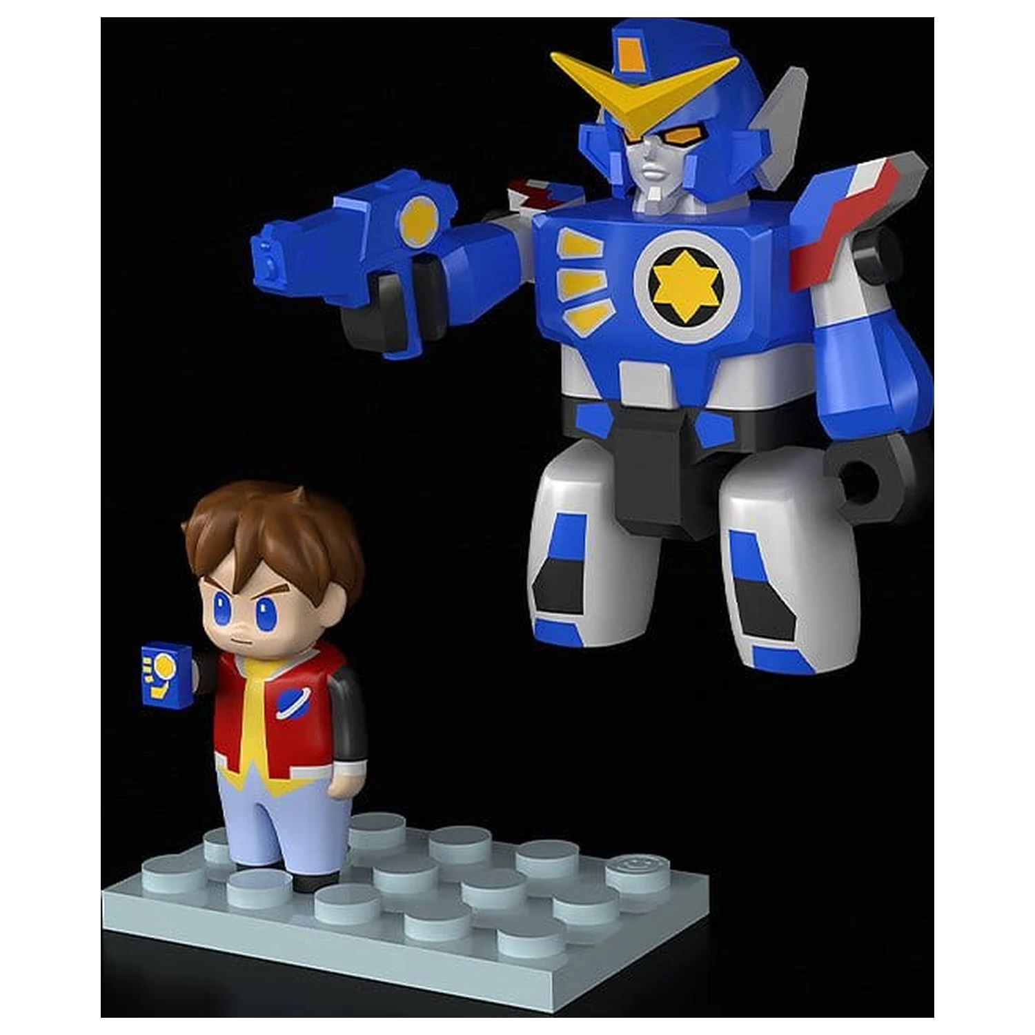 The Brave Fighter of Legend Da-Garn Brickroid 2 db-os akciófigura csomag Da-Garn & Seiji Takasugi termékfotó