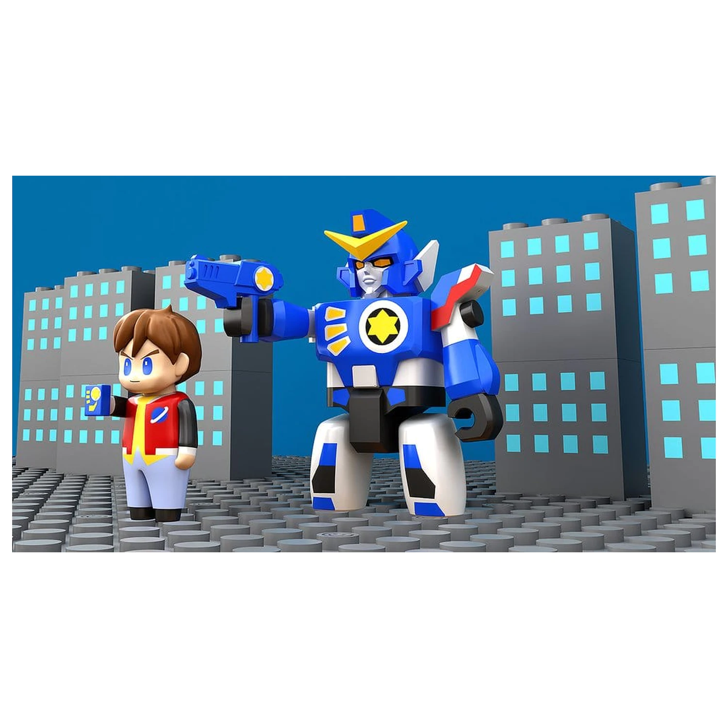 The Brave Fighter of Legend Da-Garn Brickroid 2 db-os akciófigura csomag Da-Garn & Seiji Takasugi termékfotó