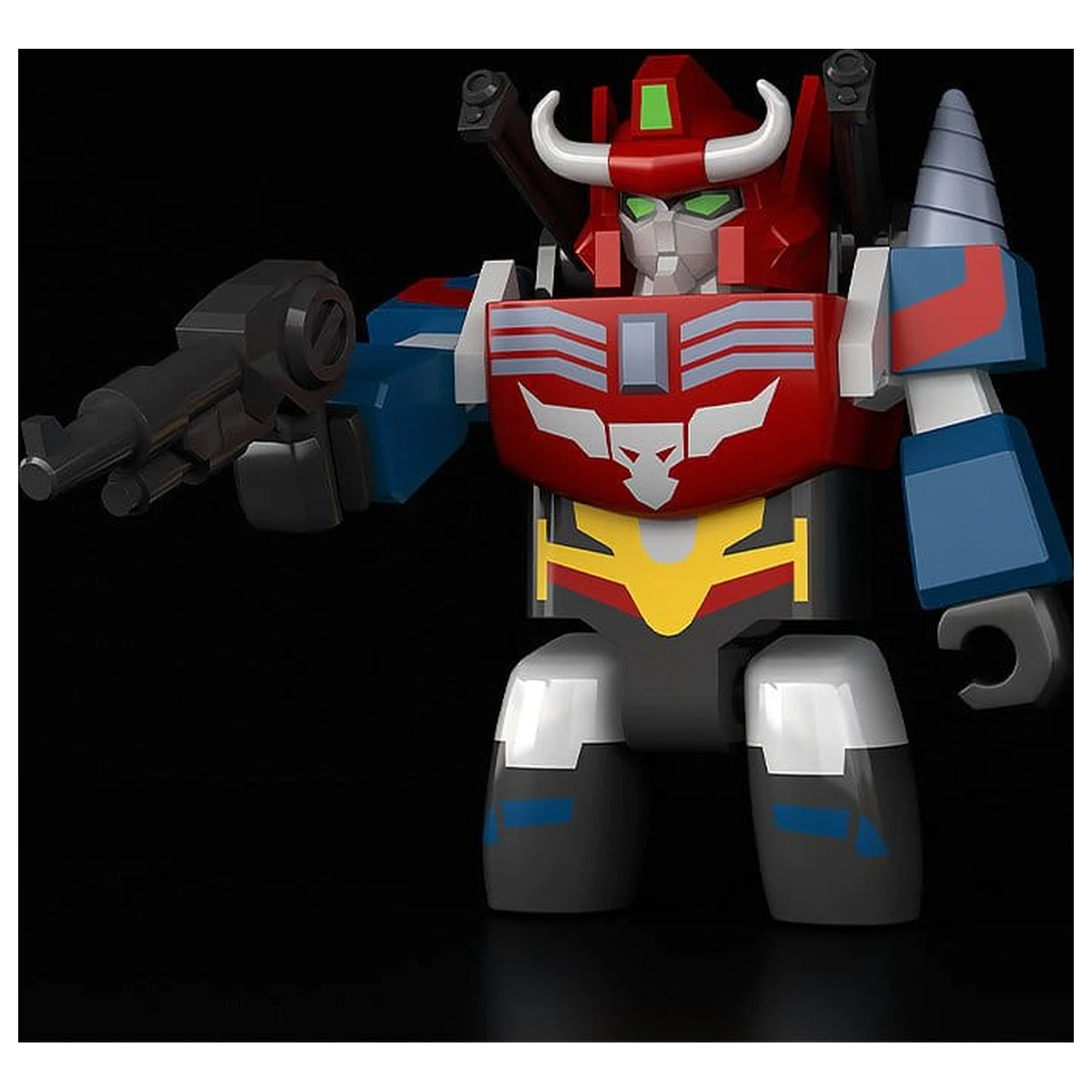 The Brave Fighter of Legend Da-Garn Brickroid akciófigura Land Bison 5 cm termékfotó