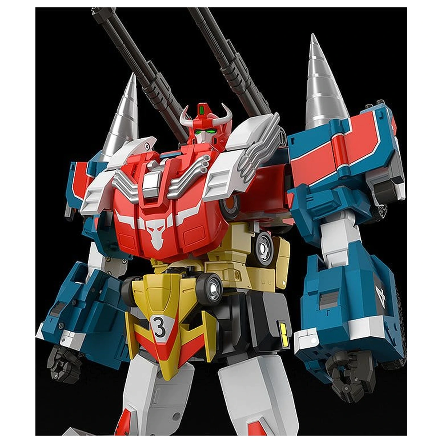 The Brave Fighter of Legend Da-Garn The Gattai Land Bison akciófigura 27 cm  termékfotó