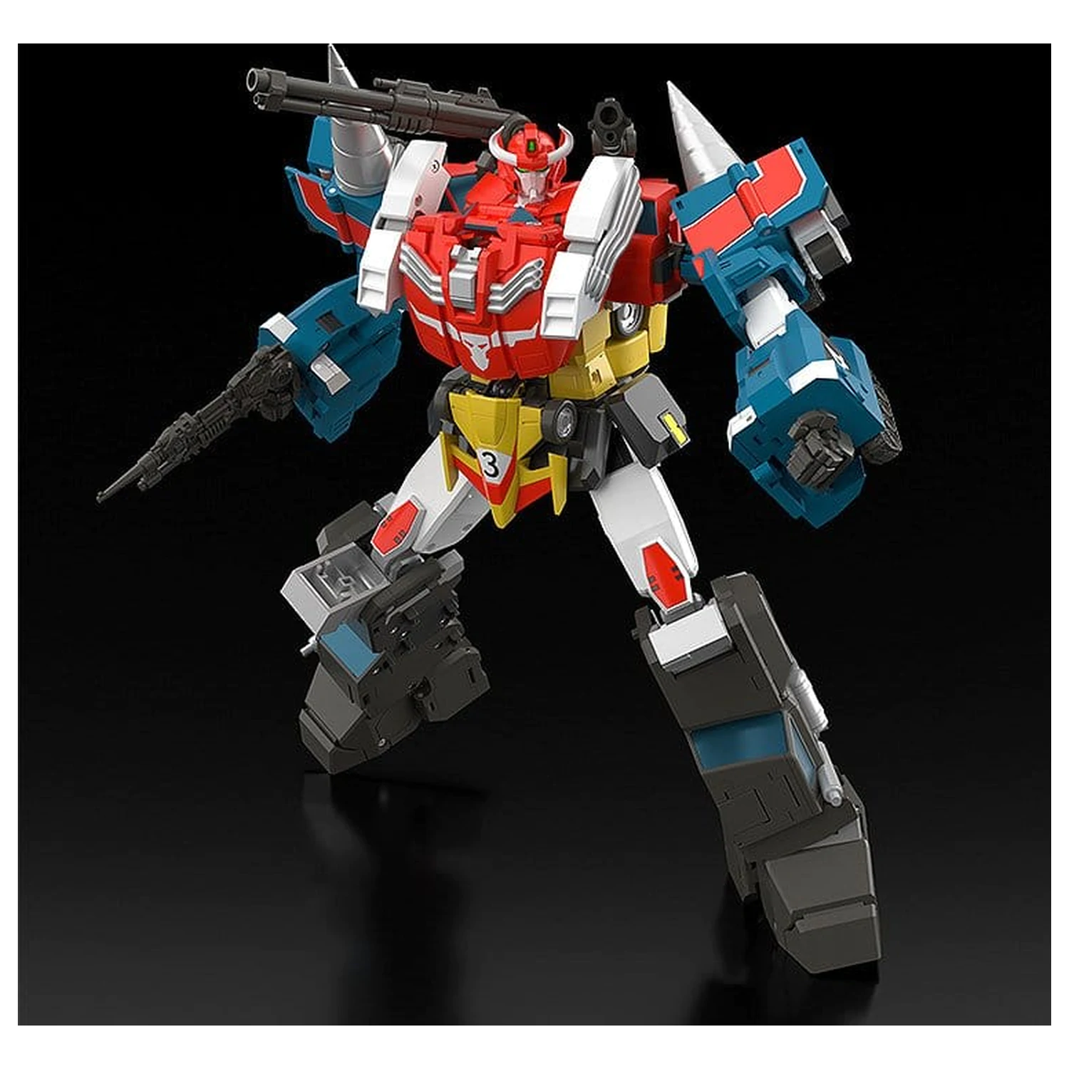 The Brave Fighter of Legend Da-Garn The Gattai Land Bison akciófigura 27 cm  termékfotó