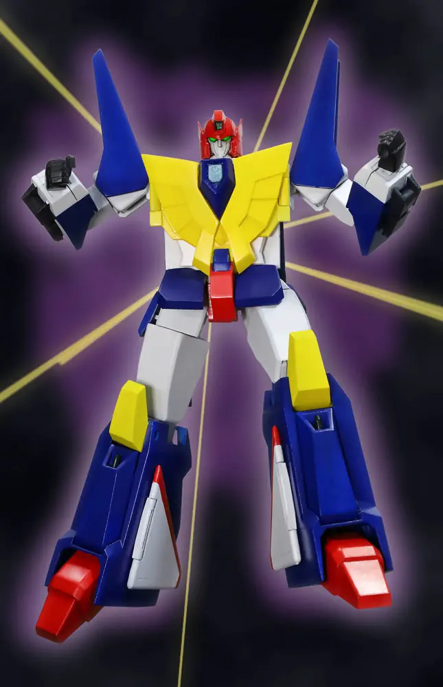 The Brave Fighter of Sun Fighbird Super Metal Action Busou Gattai Fighbird akciófigura 18 cm termékfotó