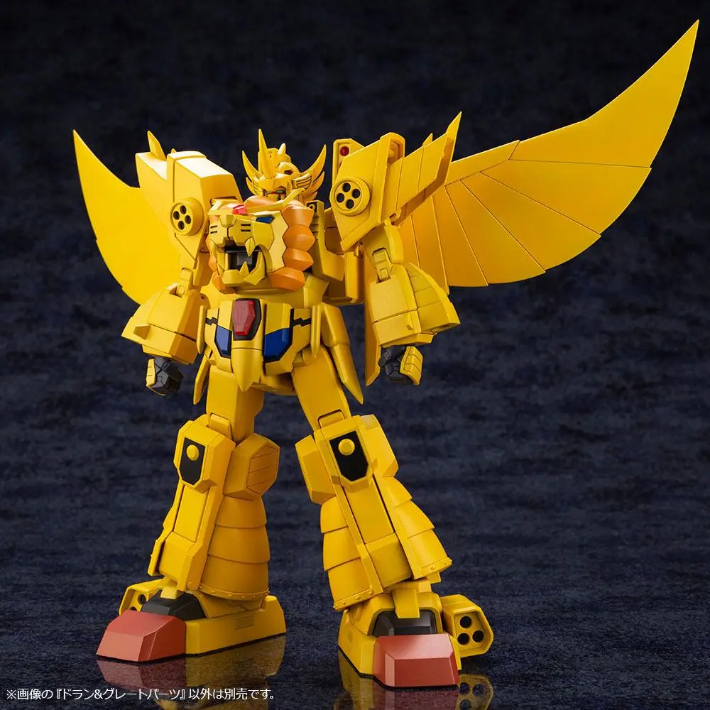 The Brave of Gold Goldran Dran &amp; Great Parts Műanyag modell készlet 12 cm termékfotó