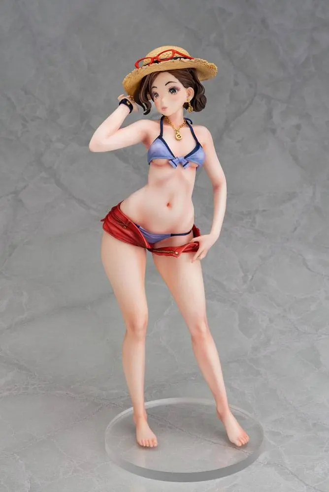 The Chief Kishi Mieko 1/6 Mieko Kishi Eigyo-saki de Muchitto Kaisuiyoku Ver. szobor figura 30 cm termékfotó