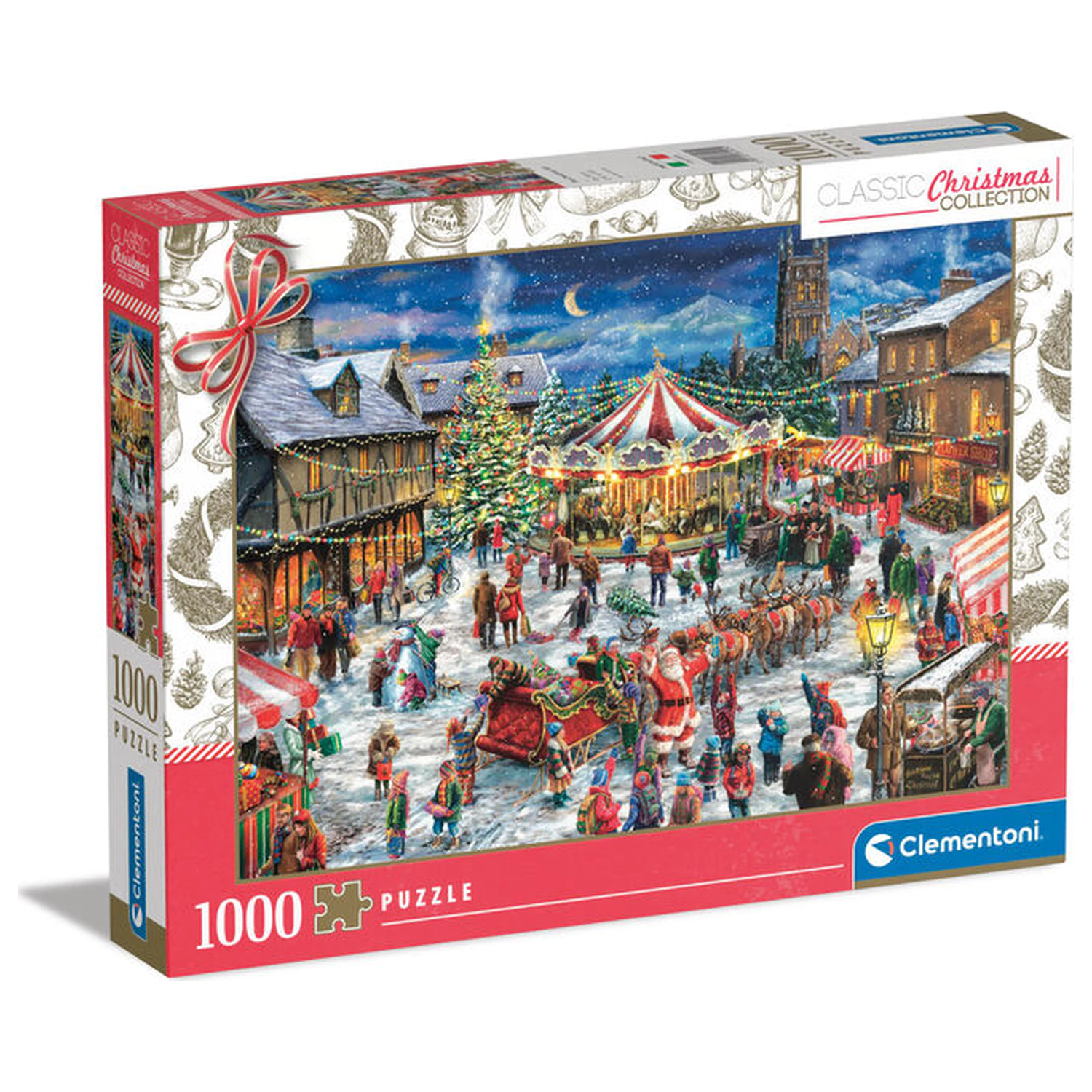 The Christmas Fair puzzle 500db-os termékfotó