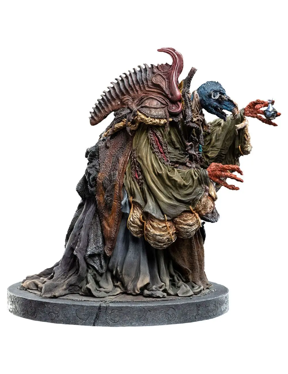 The Dark Crystal: Age of Resistance 1/6 SkekTek The Scientist Skeksis szobor figura 30 cm termékfotó