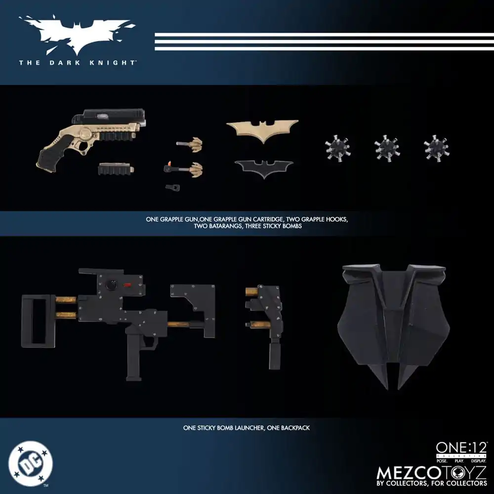 The Dark Knight 1/12 Batman akciófigura 17 cm termékfotó