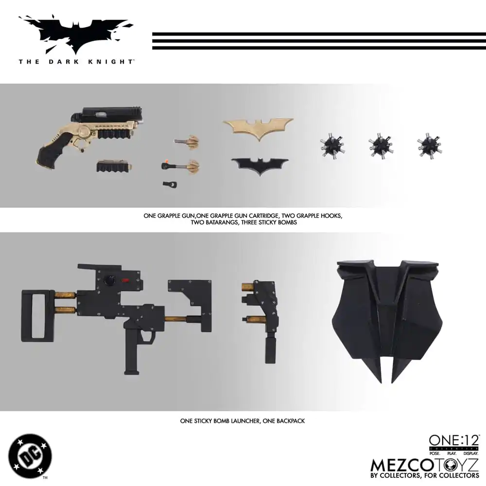 The Dark Knight 1/12 Batman akciófigura 17 cm termékfotó