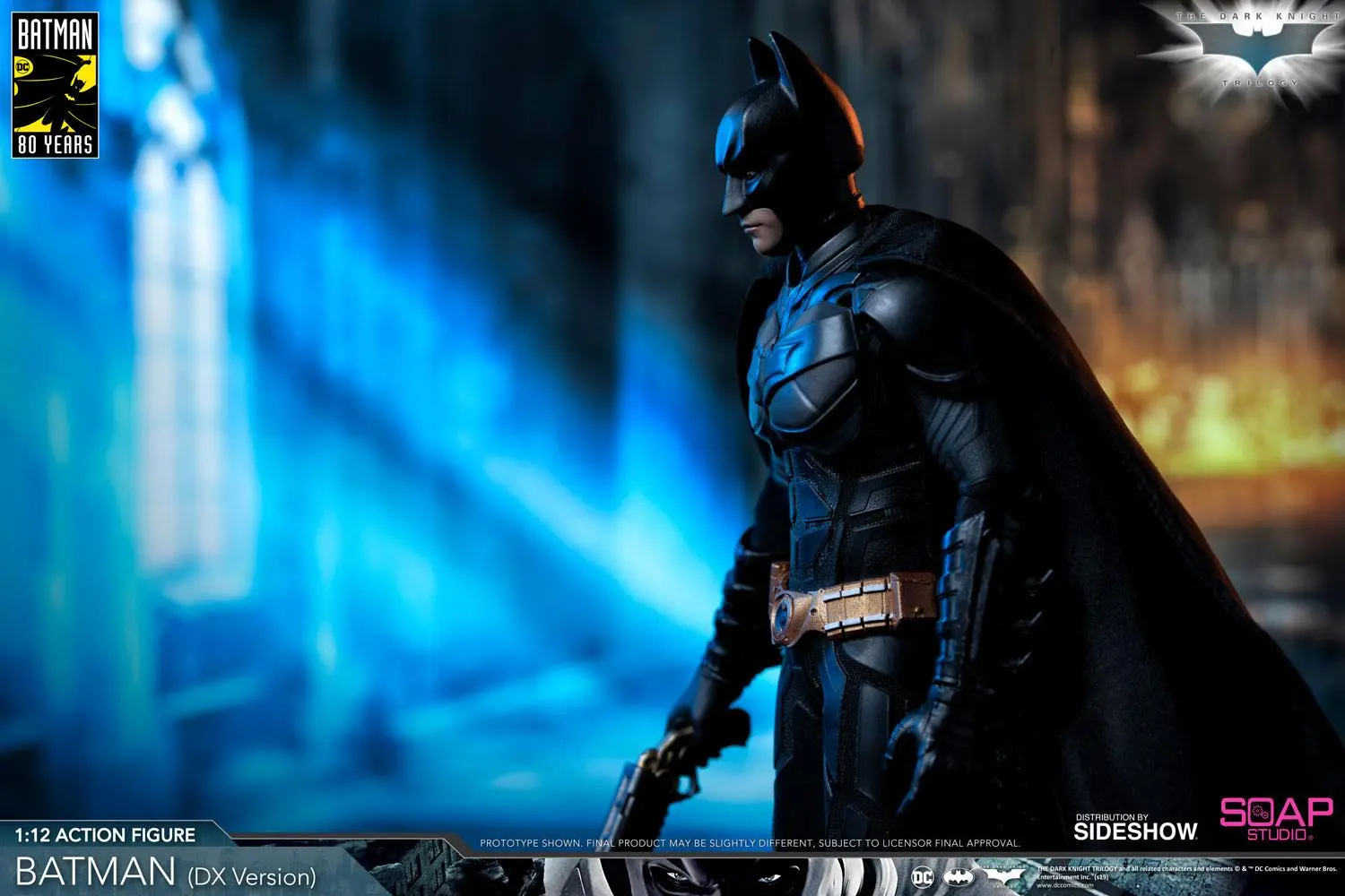 The Dark Knight 1/12 Batman (DX Edition) akciófigura 17 cm termékfotó