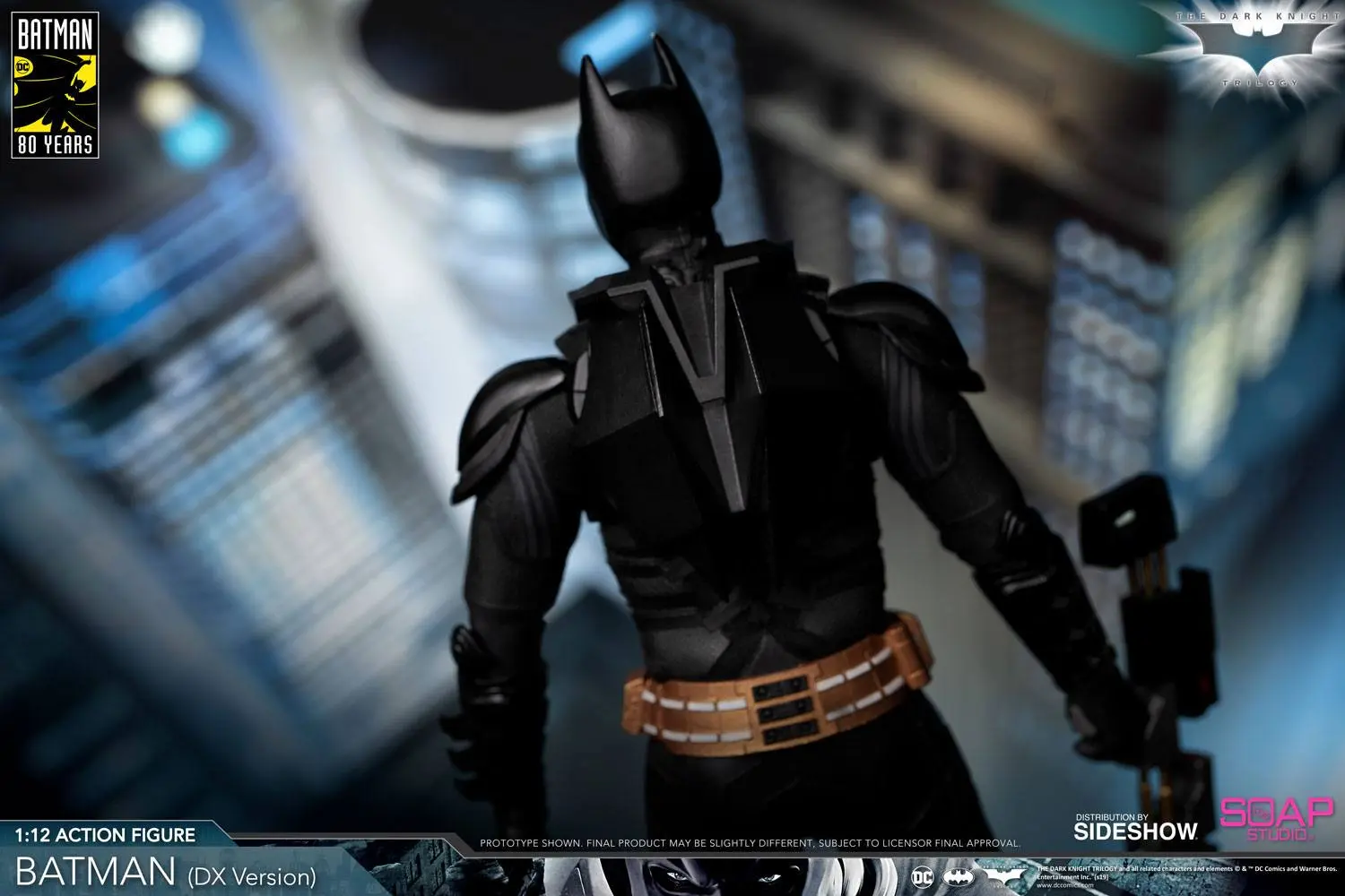 The Dark Knight 1/12 Batman (DX Edition) akciófigura 17 cm termékfotó
