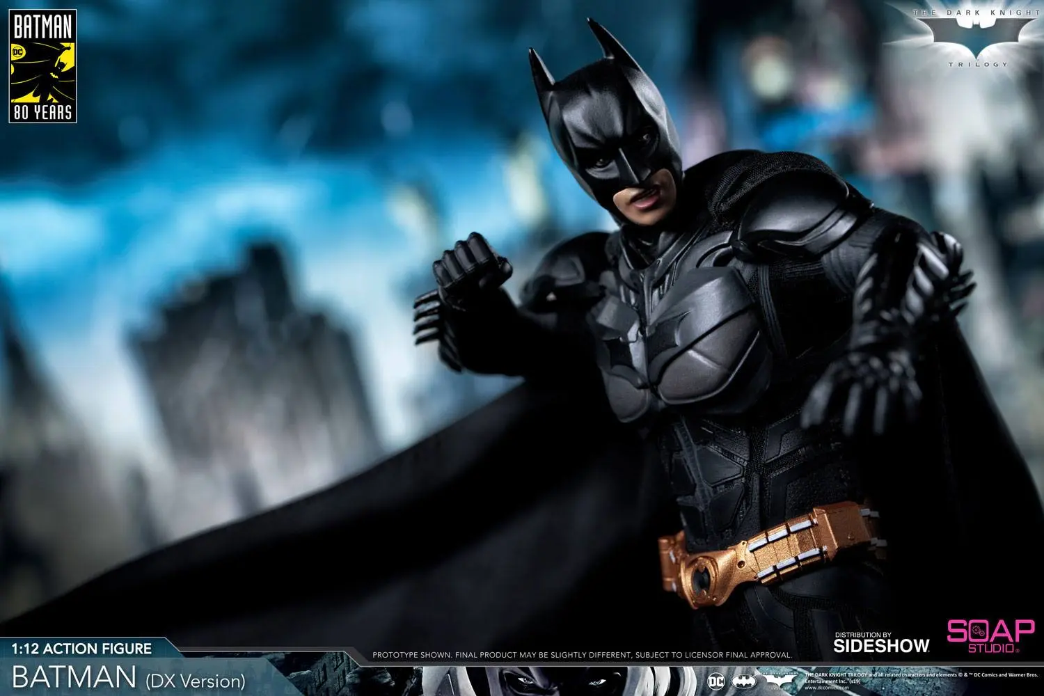 The Dark Knight 1/12 Batman (DX Edition) akciófigura 17 cm termékfotó