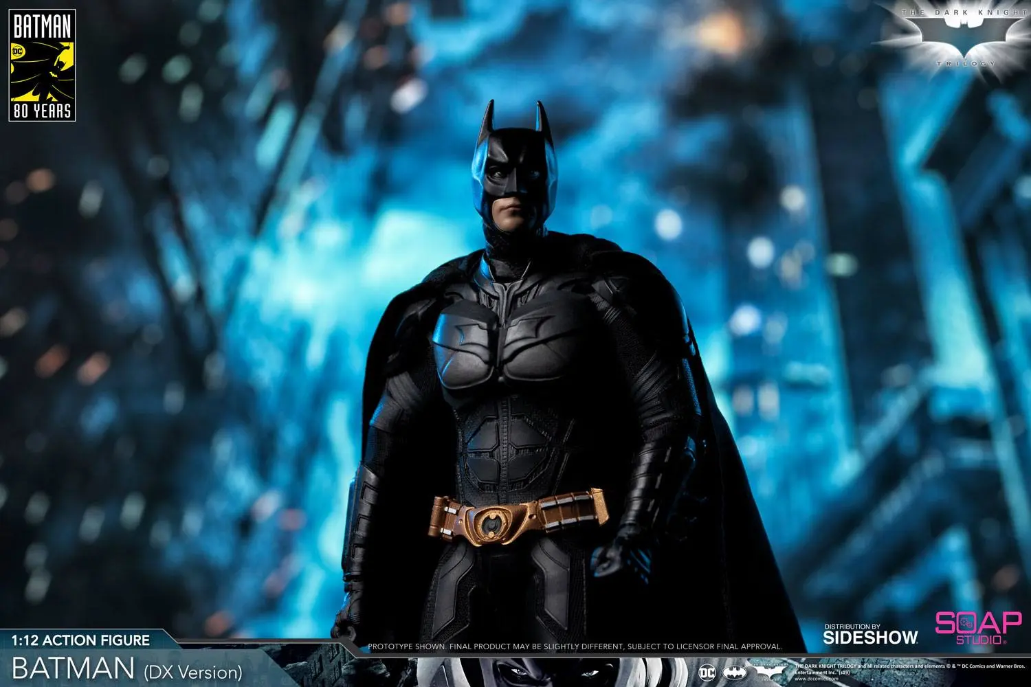 The Dark Knight 1/12 Batman (DX Edition) akciófigura 17 cm termékfotó