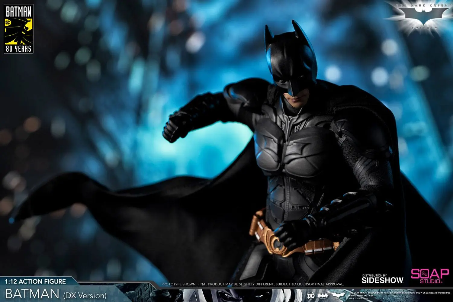 The Dark Knight 1/12 Batman (DX Edition) akciófigura 17 cm termékfotó