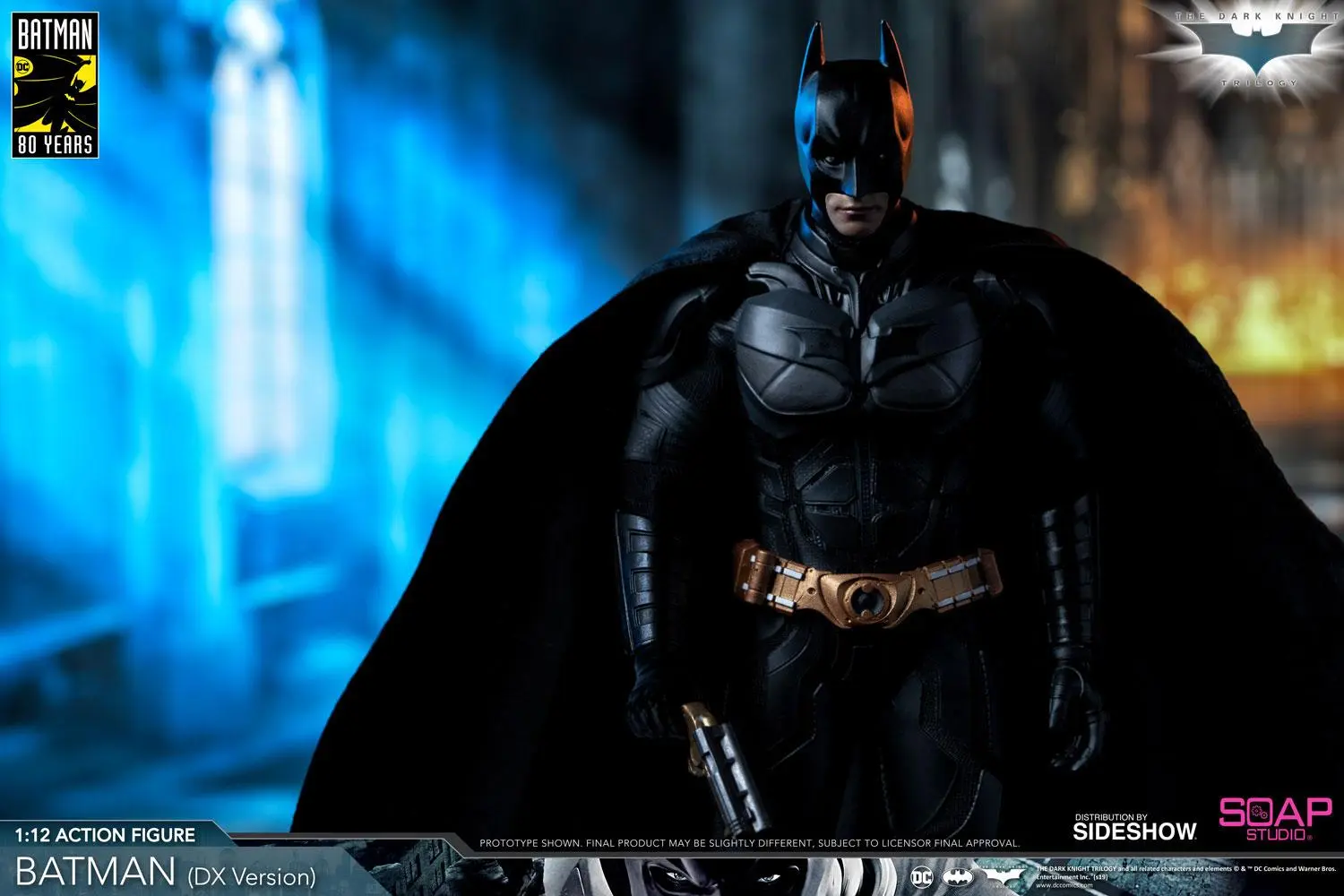 The Dark Knight 1/12 Batman (DX Edition) akciófigura 17 cm termékfotó
