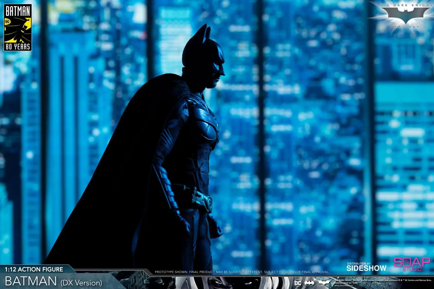 The Dark Knight 1/12 Batman (DX Edition) akciófigura 17 cm termékfotó