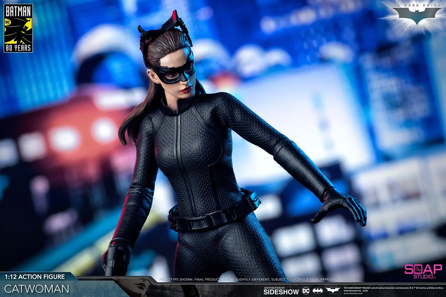 The Dark Knight 1/12 Catwoman akciófigura 17 cm termékfotó