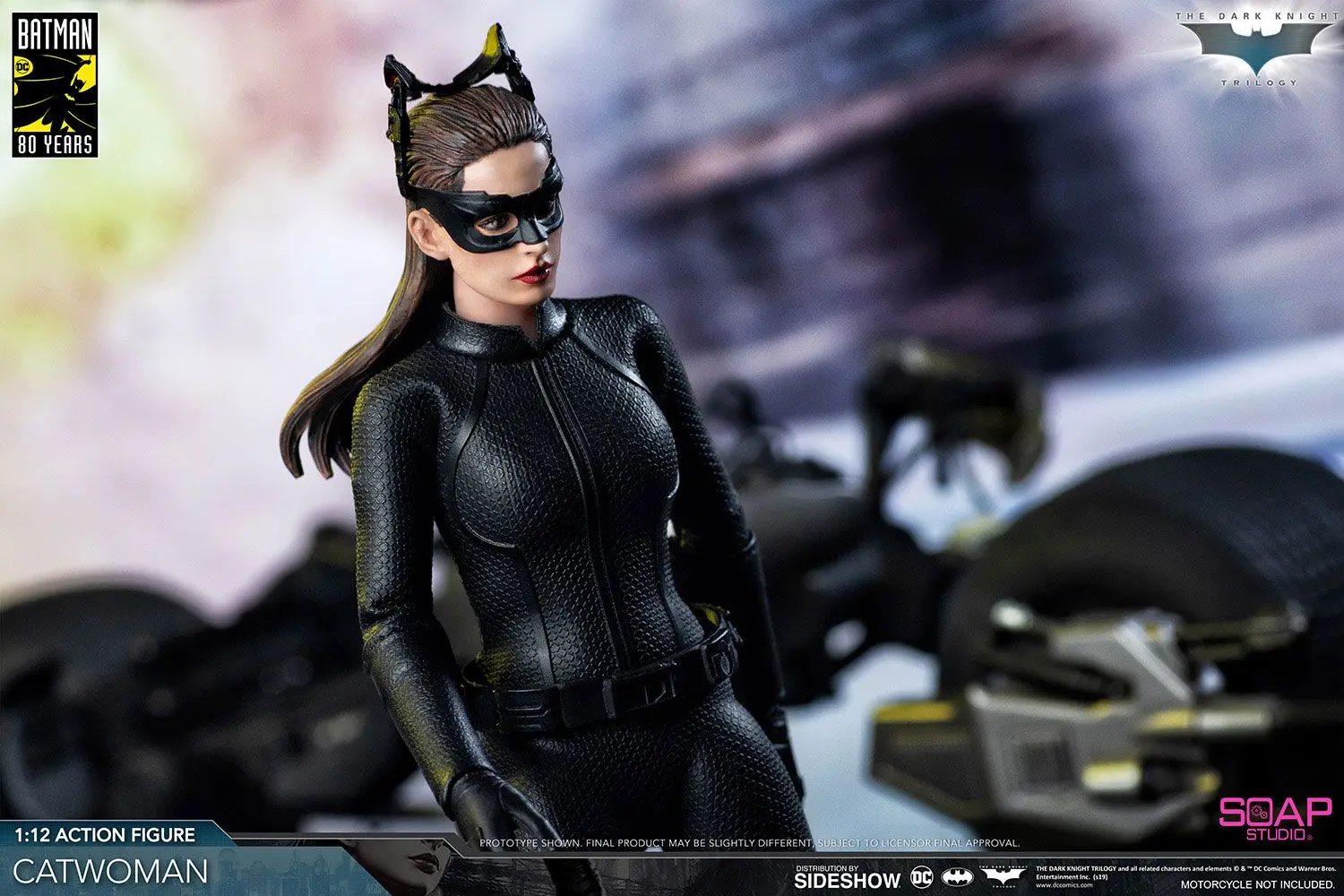The Dark Knight 1/12 Catwoman akciófigura 17 cm termékfotó