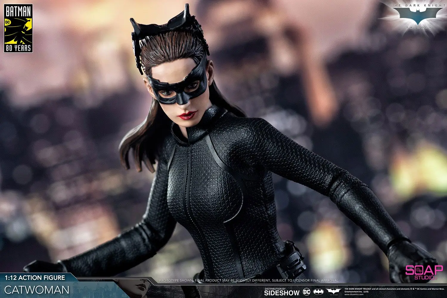 The Dark Knight 1/12 Catwoman akciófigura 17 cm termékfotó