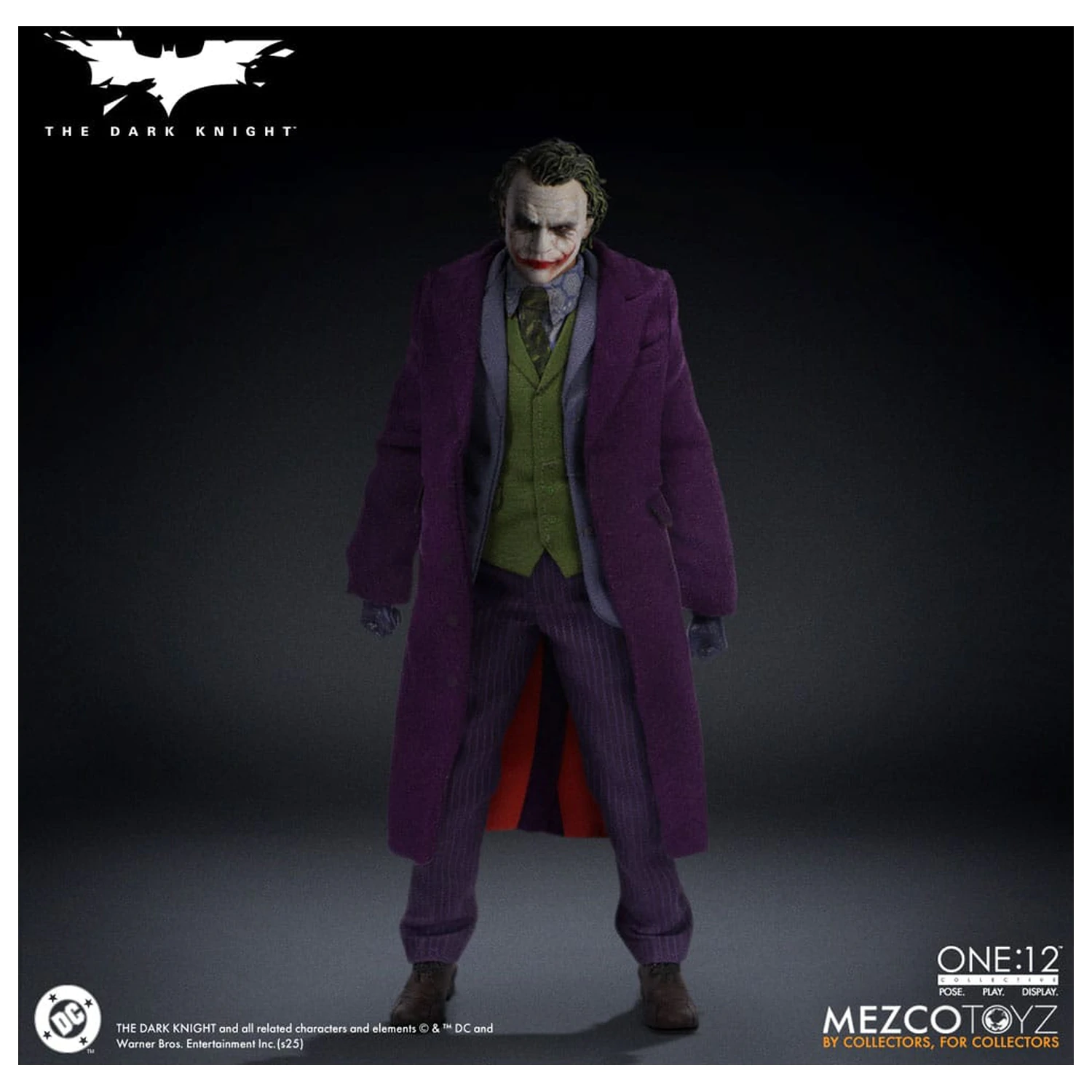 The Dark Knight 1/12 Joker akciófigura 17 cm termékfotó