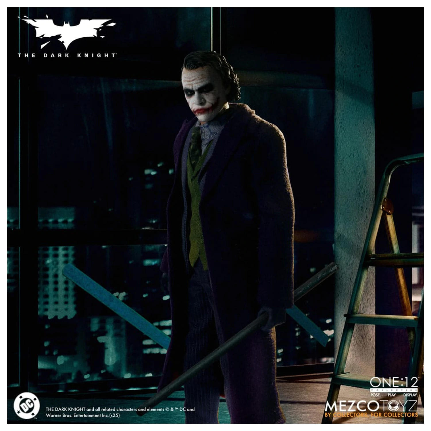 The Dark Knight 1/12 Joker akciófigura 17 cm termékfotó