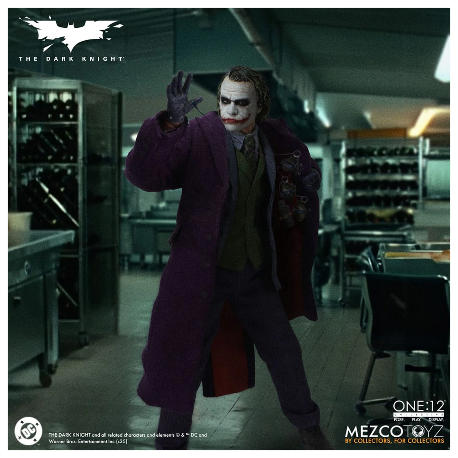 The Dark Knight 1/12 Joker akciófigura 17 cm termékfotó