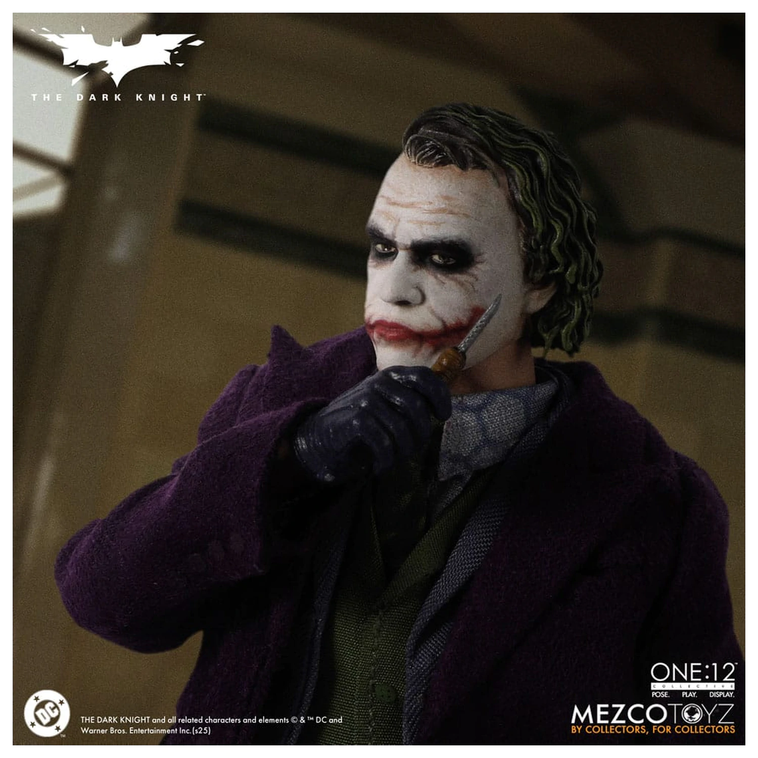 The Dark Knight 1/12 Joker akciófigura 17 cm termékfotó