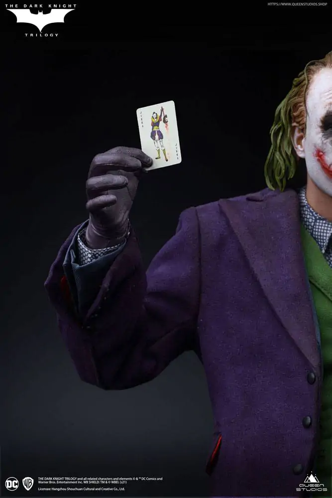The Dark Knight 1/4 Heath Ledger Joker Regular Edition szobor figura 52 cm termékfotó