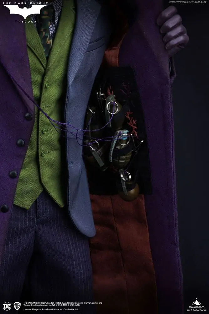 The Dark Knight 1/4 Heath Ledger Joker Regular Edition szobor figura 52 cm termékfotó
