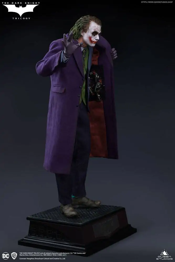 The Dark Knight 1/4 Heath Ledger Joker Regular Edition szobor figura 52 cm termékfotó