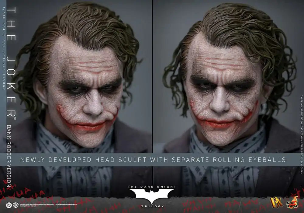 The Dark Knight DX 1/6 The Joker (Bank Robber Version) akciófigura 30 cm termékfotó