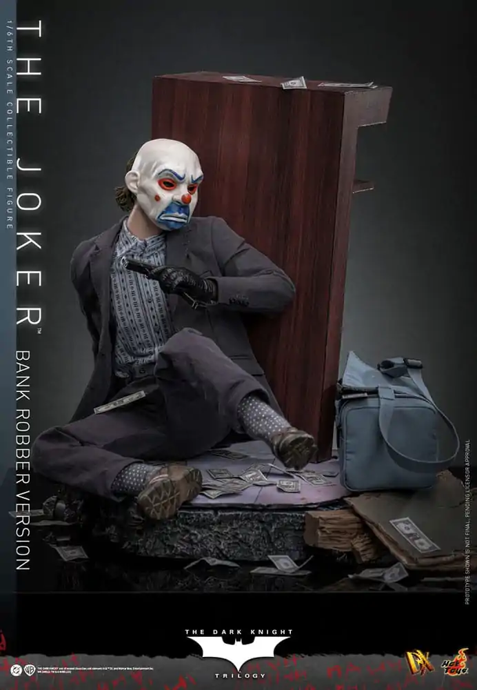 The Dark Knight DX 1/6 The Joker (Bank Robber Version) akciófigura 30 cm termékfotó