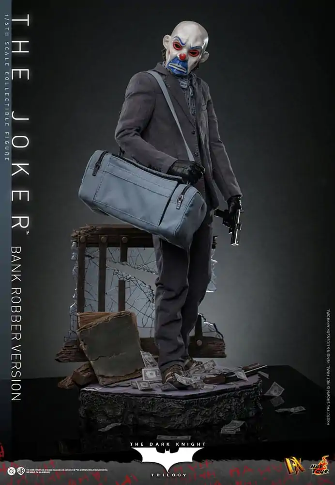 The Dark Knight DX 1/6 The Joker (Bank Robber Version) akciófigura 30 cm termékfotó