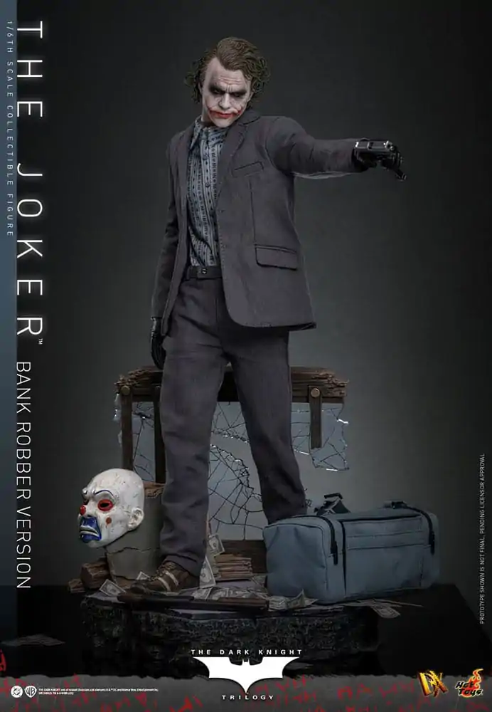 The Dark Knight DX 1/6 The Joker (Bank Robber Version) akciófigura 30 cm termékfotó