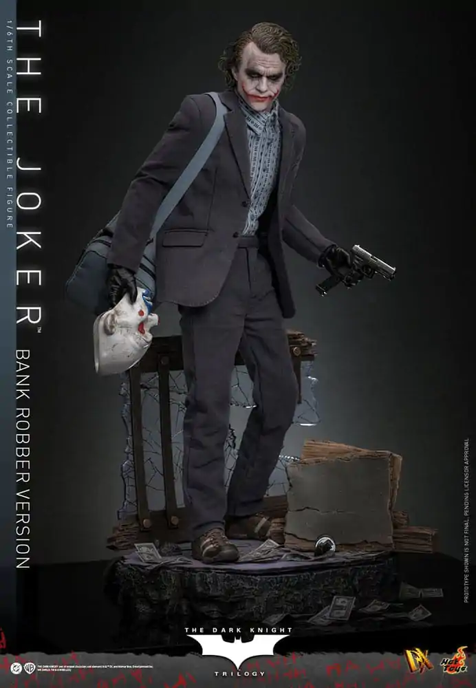 The Dark Knight DX 1/6 The Joker (Bank Robber Version) akciófigura 30 cm termékfotó