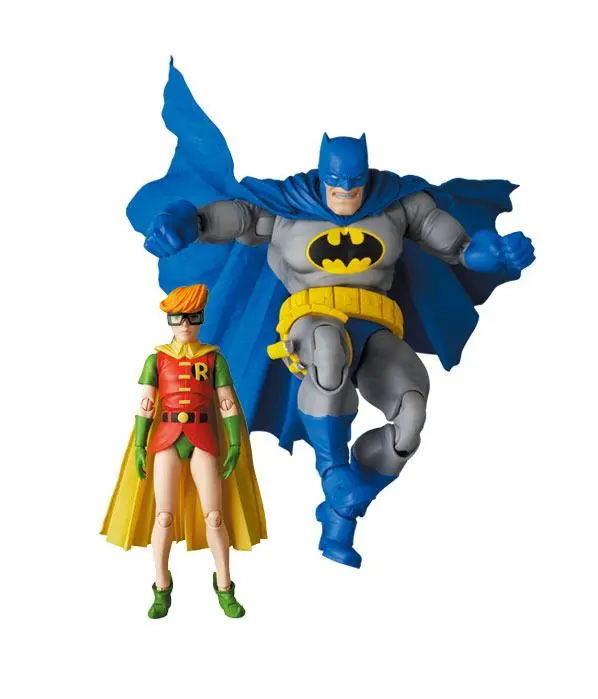 The Dark Knight Returns MAF EX Action Figures Batman Blue Version & Robin 11- 16 cm termékfotó