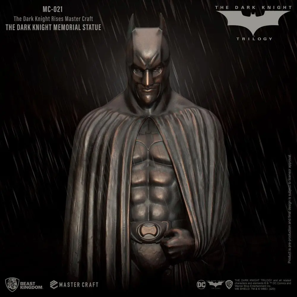 The Dark Knight Rises Master CraftThe Dark Knight Memorial Batman  szobor figura 45 cm termékfotó