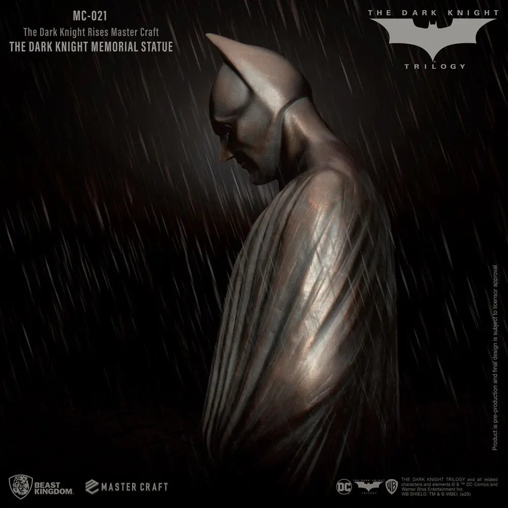 The Dark Knight Rises Master CraftThe Dark Knight Memorial Batman  szobor figura 45 cm termékfotó