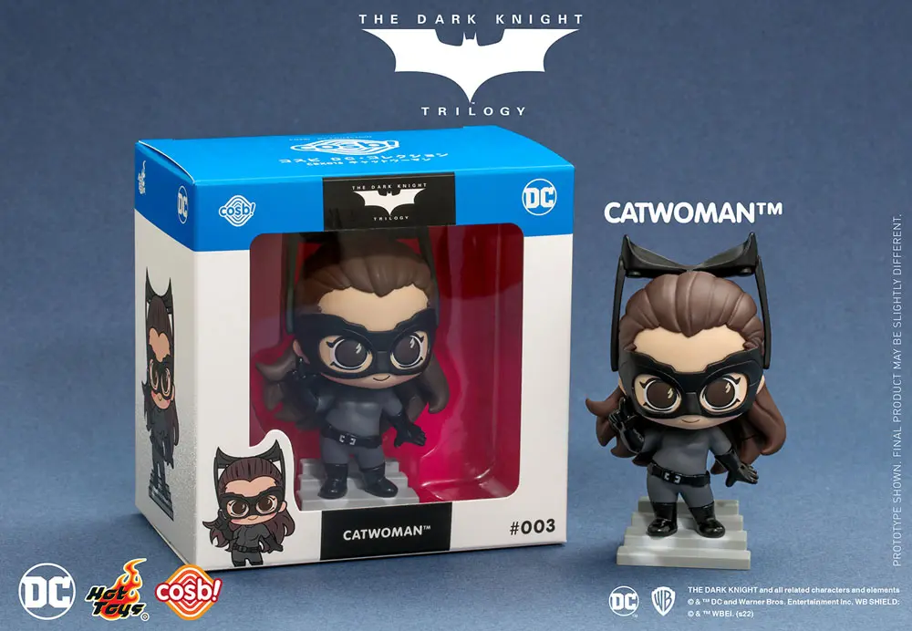 The Dark Knight Trilogy Cosbi Mini figura Catwoman 8 cm termékfotó