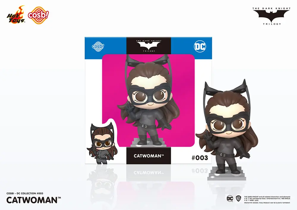 The Dark Knight Trilogy Cosbi Mini figura Catwoman 8 cm termékfotó