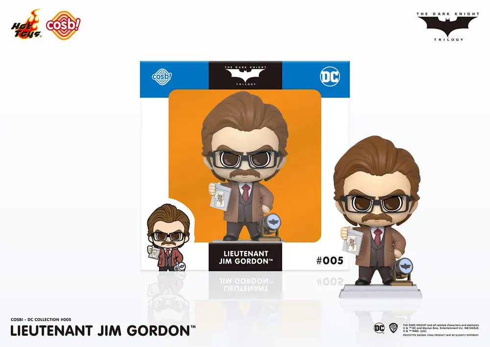 The Dark Knight Trilogy Cosbi Mini figura Lieutenant Jim Gordon 8 cm termékfotó