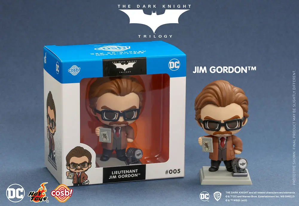 The Dark Knight Trilogy Cosbi Mini figura Lieutenant Jim Gordon 8 cm termékfotó